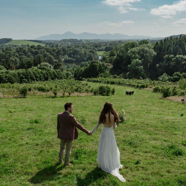 Chris Copeland uses natural, honest & creative imagery, capturing wedding at Finnebrogue Woods beautifully